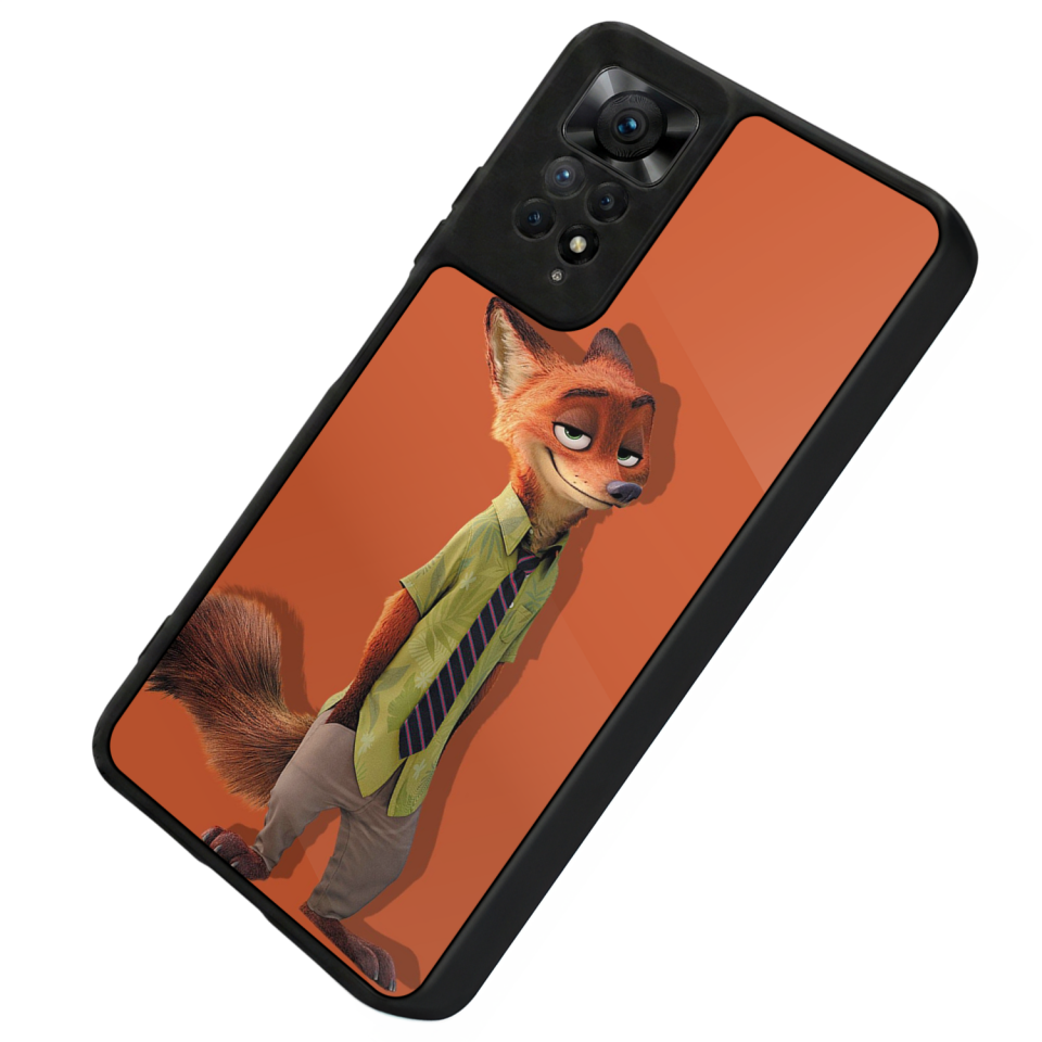 Xiaomi Redmi Note 12 Pro Uyumlu Zootropolis Tasarımlı Glossy Premium Kılıf