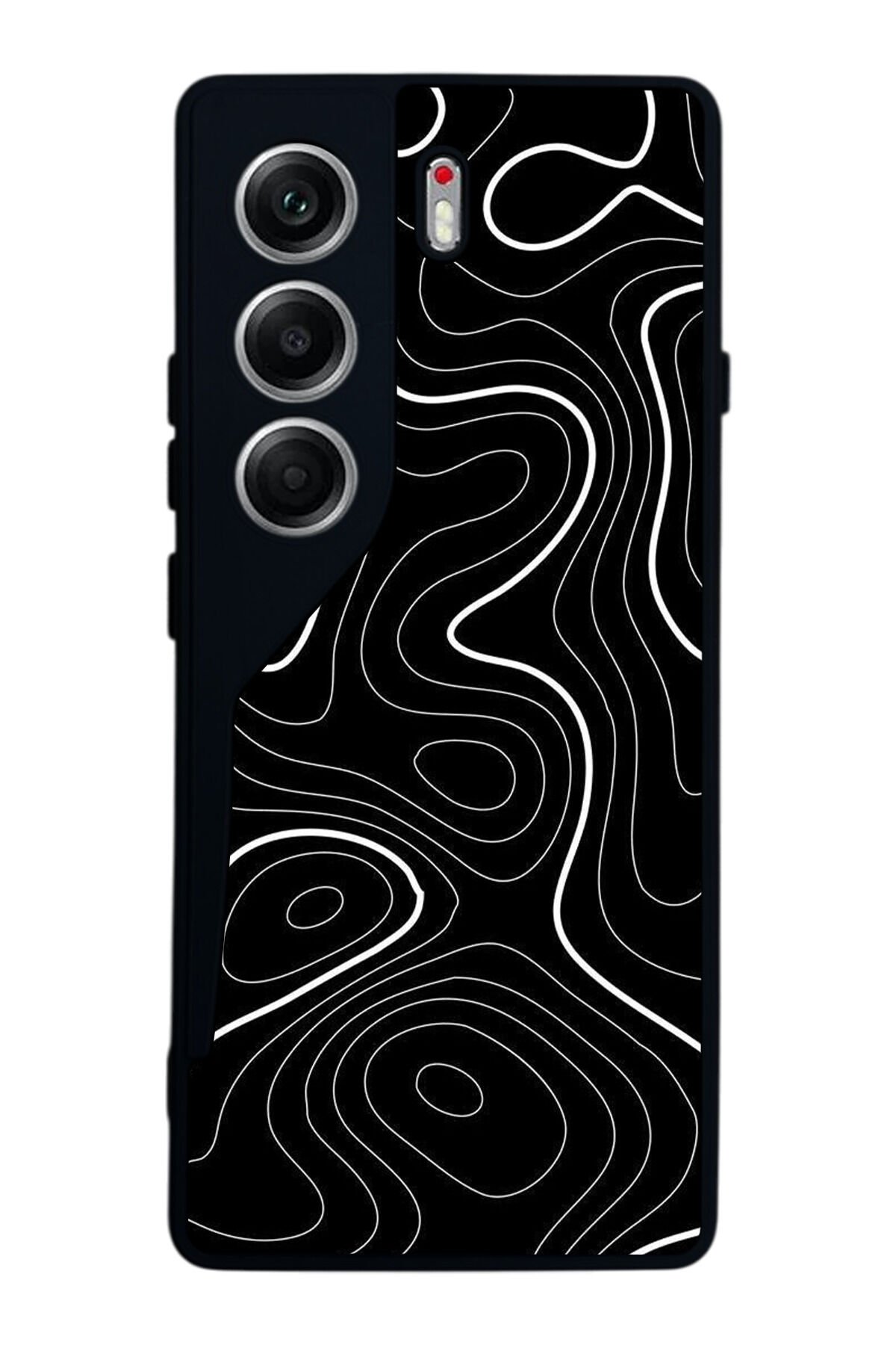 Tecno Camon 40 Uyumlu Çizgi Sanatı Tasarımlı Glossy Premium Kılıf