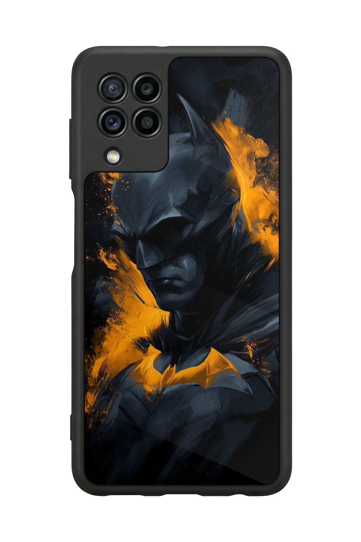 Samsung Galaxy M22 Uyumlu Batman Tasarımlı Glossy Premium Kılıf