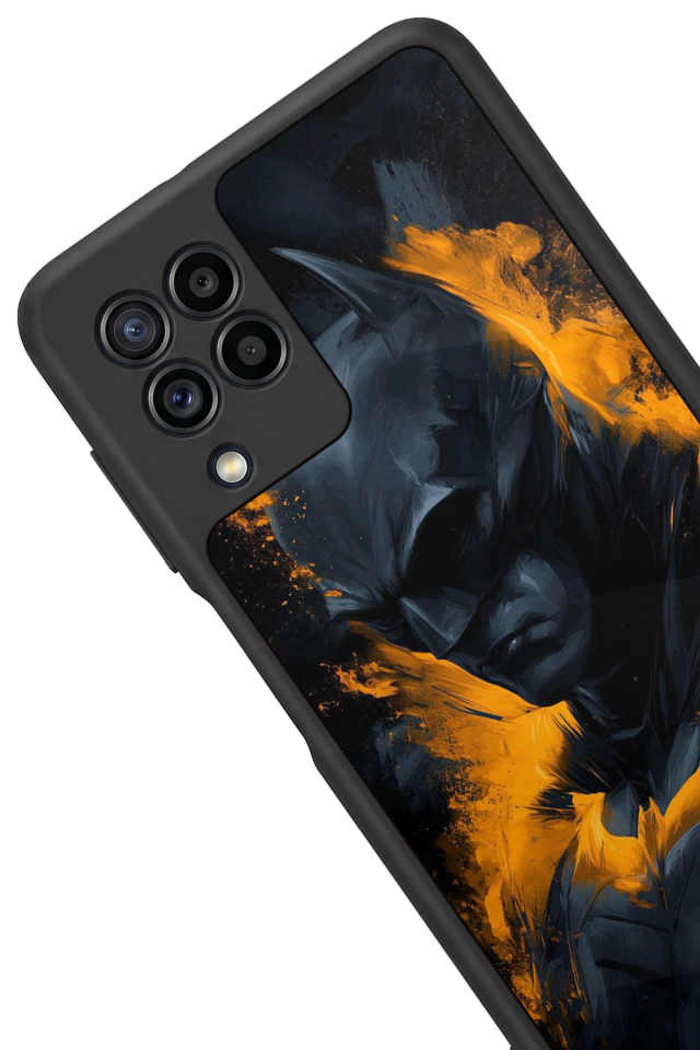 Samsung Galaxy M22 Uyumlu Batman Tasarımlı Glossy Premium Kılıf