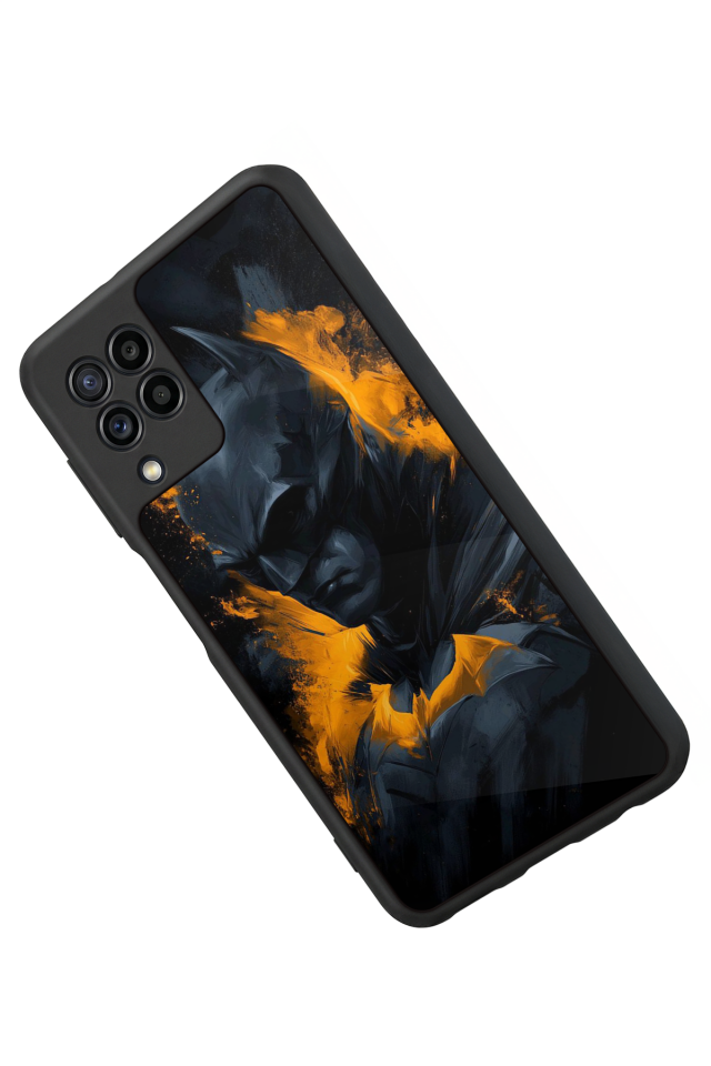 Samsung Galaxy M22 Uyumlu Batman Tasarımlı Glossy Premium Kılıf