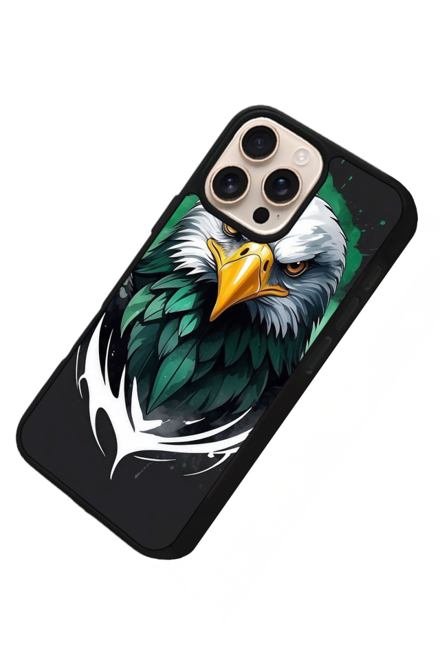 iPhone 15 Pro Uyumlu Besiktas Tasarımlı Glossy Premium Kılıf