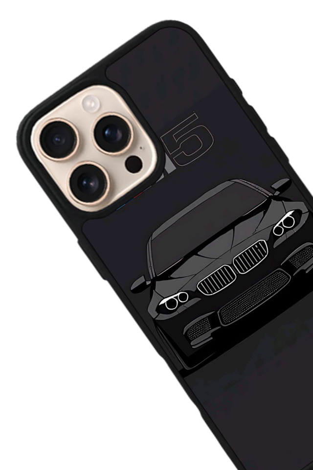 iPhone 16 Pro Uyumlu BMW Tasarımlı Glossy Premium Kılıf