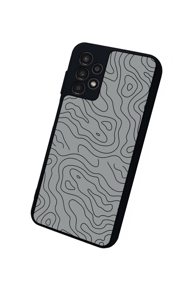 Samsung Galaxy A13 Uyumlu Çizgi Sanatı Tasarımlı Glossy Premium Kılıf
