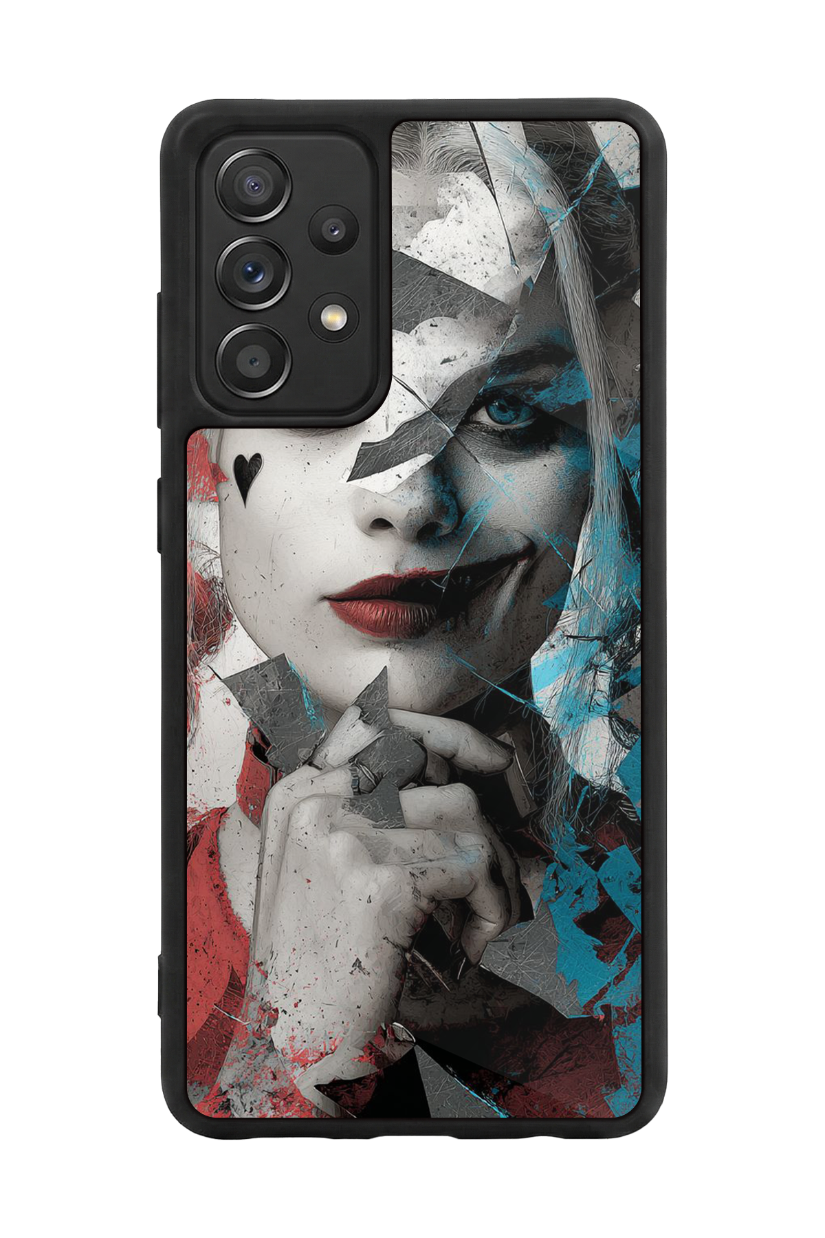 Samsung Galaxy A72 Uyumlu HarleyQueen Tasarımlı Glossy Premium Kılıf