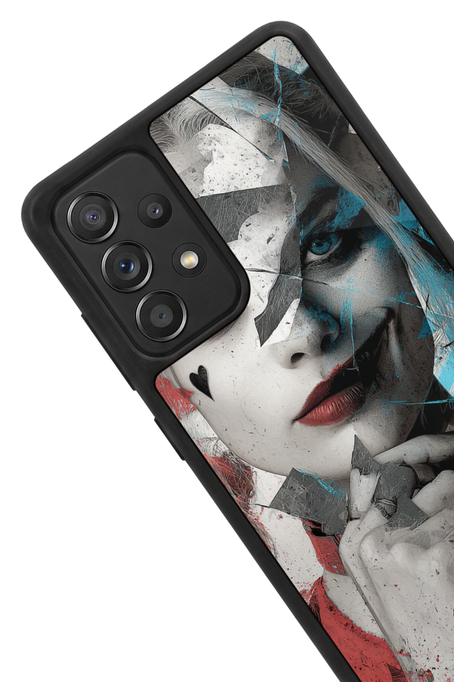 Samsung Galaxy A72 Uyumlu HarleyQueen Tasarımlı Glossy Premium Kılıf