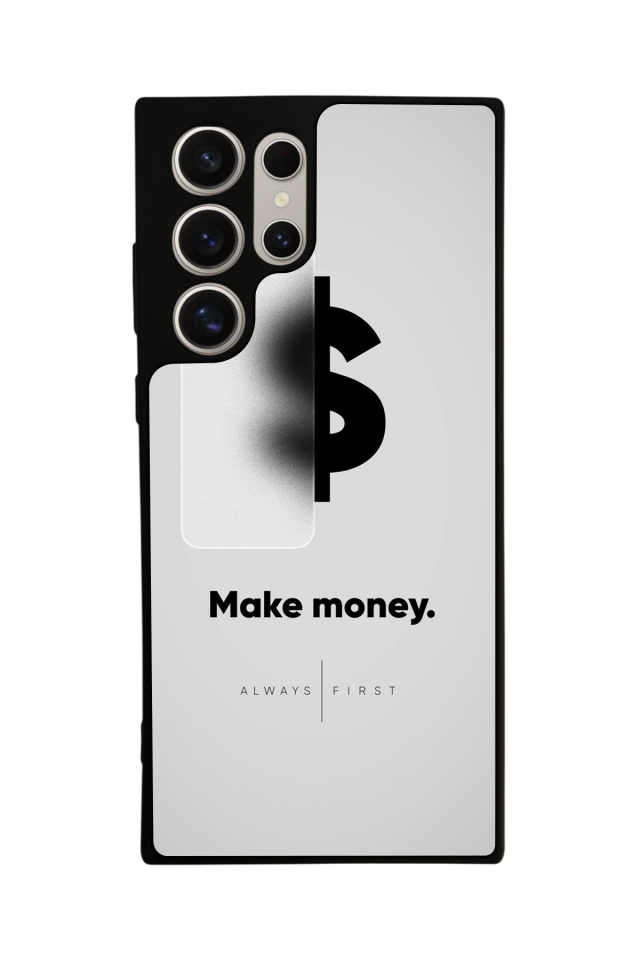Samsung Galaxy S24 Ultra Uyumlu Money Para Tasarımlı Glossy Premium Kılıf