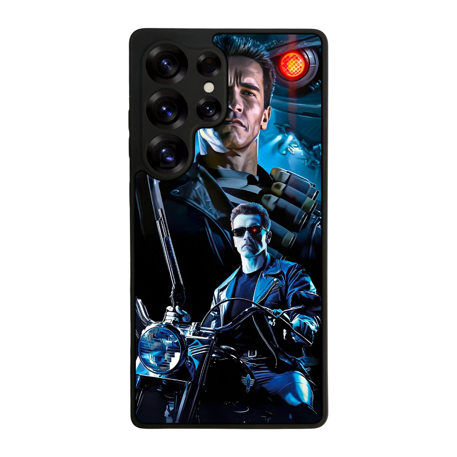 Samsung Galaxy S25 Ultra Uyumlu Terminator Tasarımlı Glossy Premium Kılıf