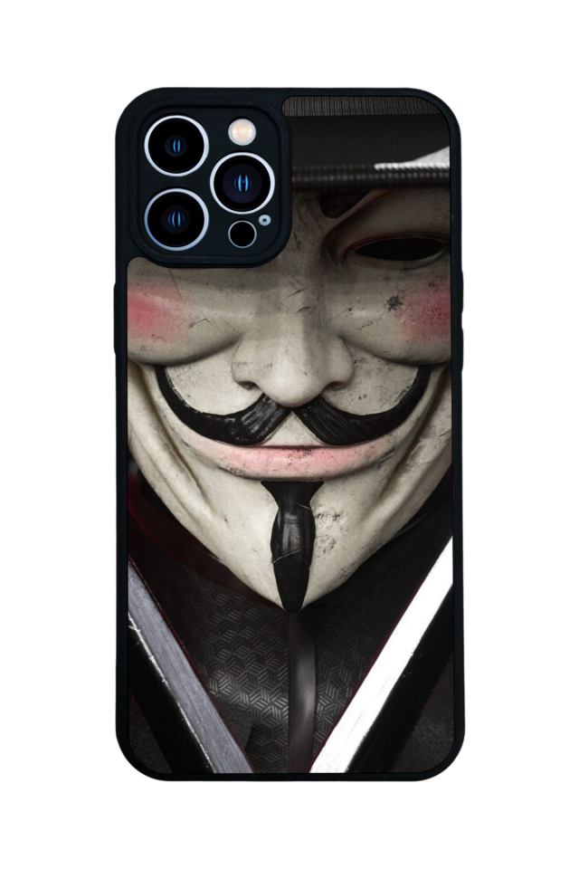 iPhone 12 Pro Max Uyumlu Vendetta Tasarımlı Glossy Premium Kılıf