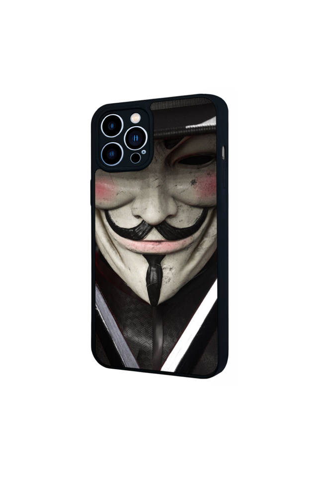iPhone 12 Pro Max Uyumlu Vendetta Tasarımlı Glossy Premium Kılıf