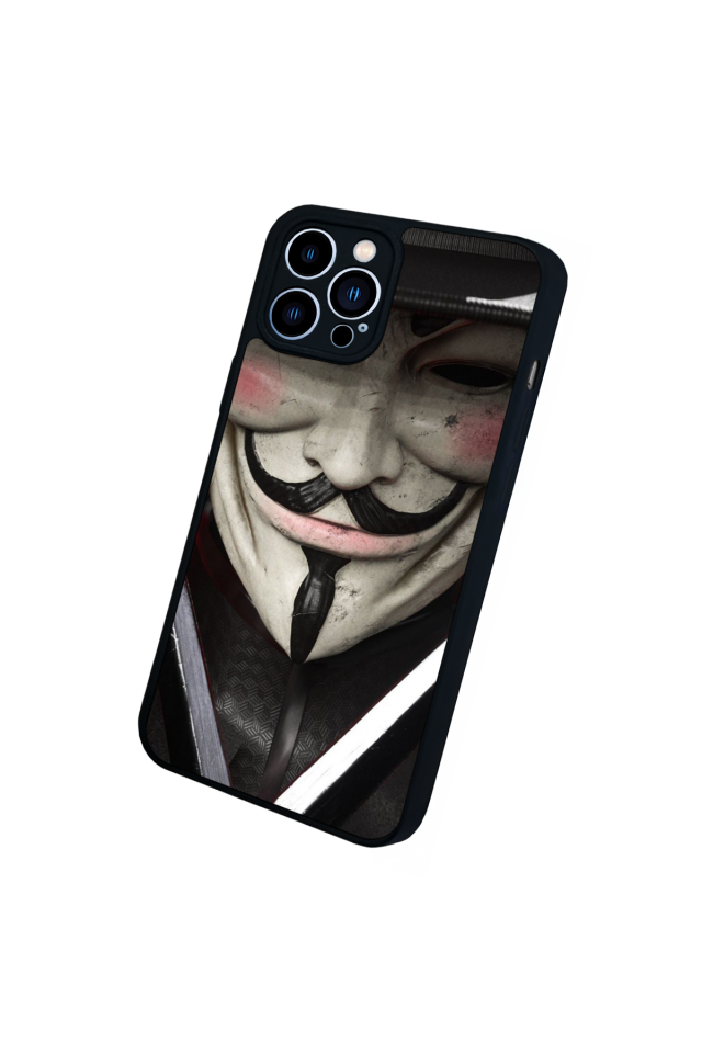 iPhone 12 Pro Max Uyumlu Vendetta Tasarımlı Glossy Premium Kılıf