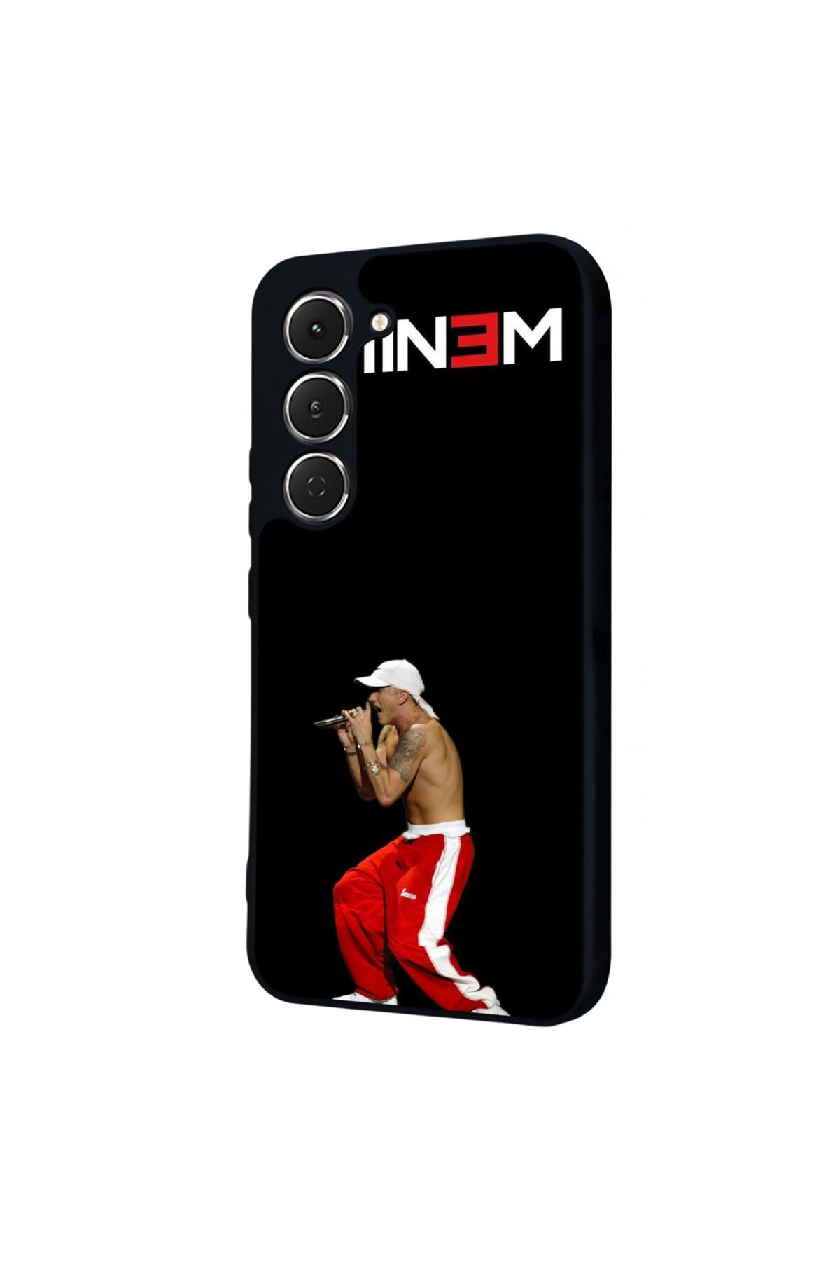 Tecno Spark 40 Pro Uyumlu Eminem Tasarımlı Glossy Premium Kılıf