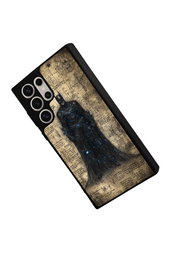 Samsung Galaxy S23 Ultra Uyumlu Batman Tasarımlı Glossy Premium Kılıf