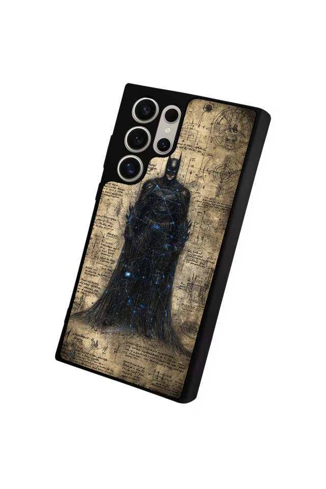 Samsung Galaxy S23 Ultra Uyumlu Batman Tasarımlı Glossy Premium Kılıf