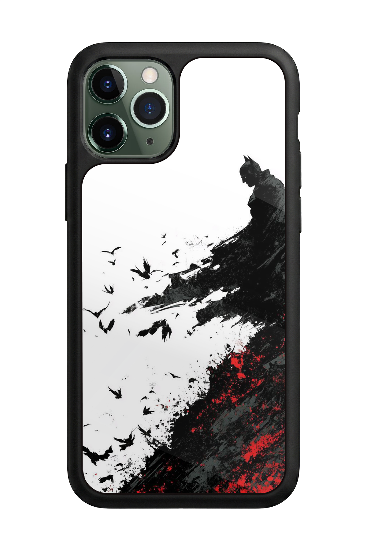 iPhone 11 Pro Uyumlu Batman Tasarımlı Glossy Premium Kılıf