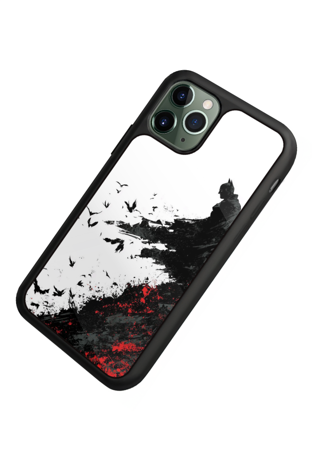 iPhone 11 Pro Uyumlu Batman Tasarımlı Glossy Premium Kılıf