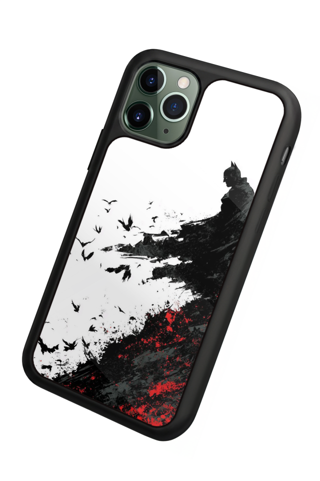 iPhone 11 Pro Uyumlu Batman Tasarımlı Glossy Premium Kılıf