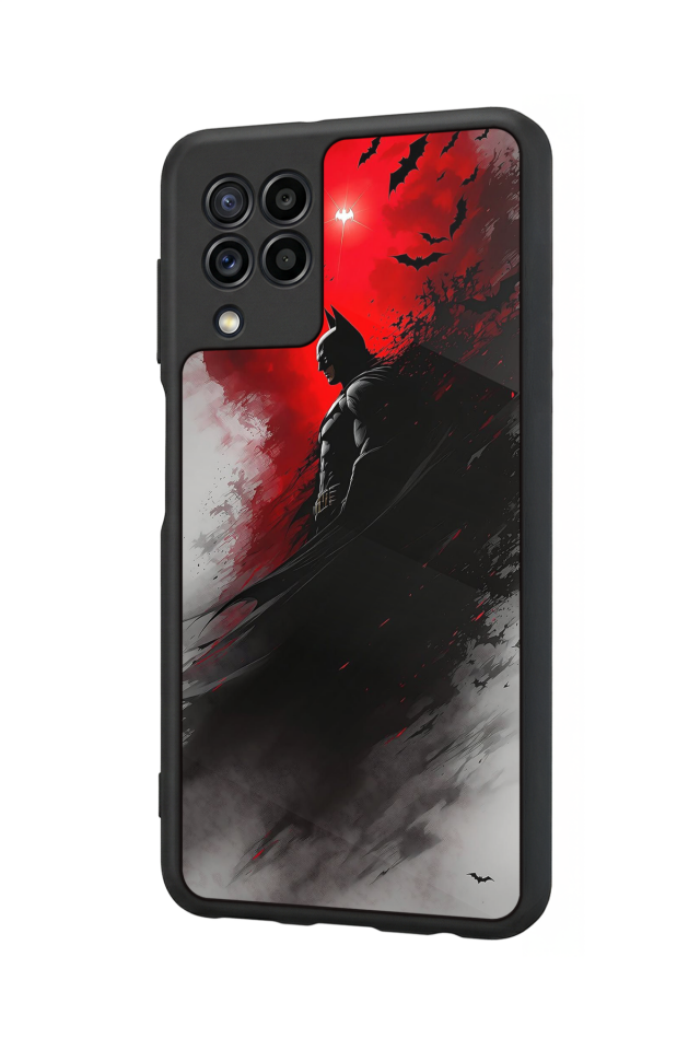 Samsung Galaxy M22 Uyumlu Batman Tasarımlı Glossy Premium Kılıf
