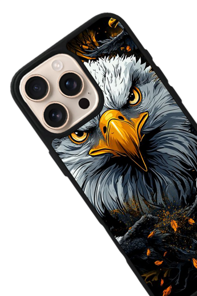 iPhone 15 Pro Uyumlu Besiktas Tasarımlı Glossy Premium Kılıf