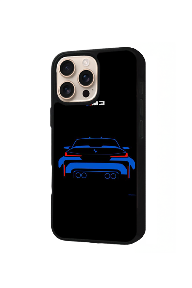 iPhone 16 Pro Uyumlu BMW Tasarımlı Glossy Premium Kılıf