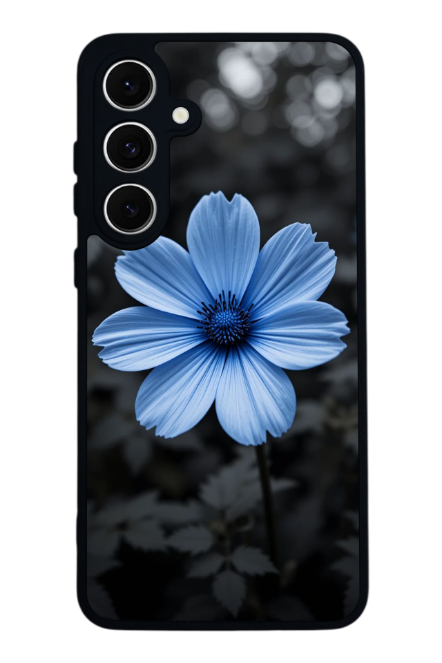 Samsung Galaxy S24 FE Uyumlu Cicek Tasarımlı Glossy Premium Kılıf