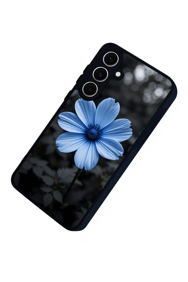Samsung Galaxy S24 FE Uyumlu Cicek Tasarımlı Glossy Premium Kılıf