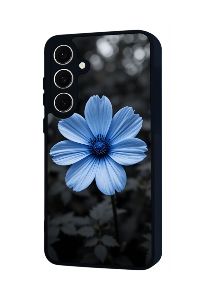 Samsung Galaxy S24 FE Uyumlu Cicek Tasarımlı Glossy Premium Kılıf