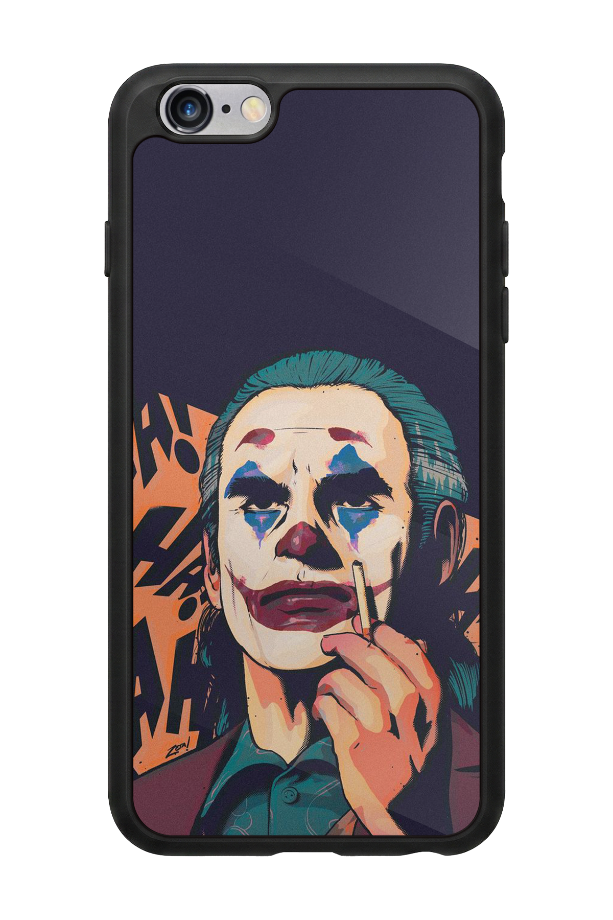 iPhone 6 Plus Uyumlu Joker Tasarımlı Glossy Premium Kılıf