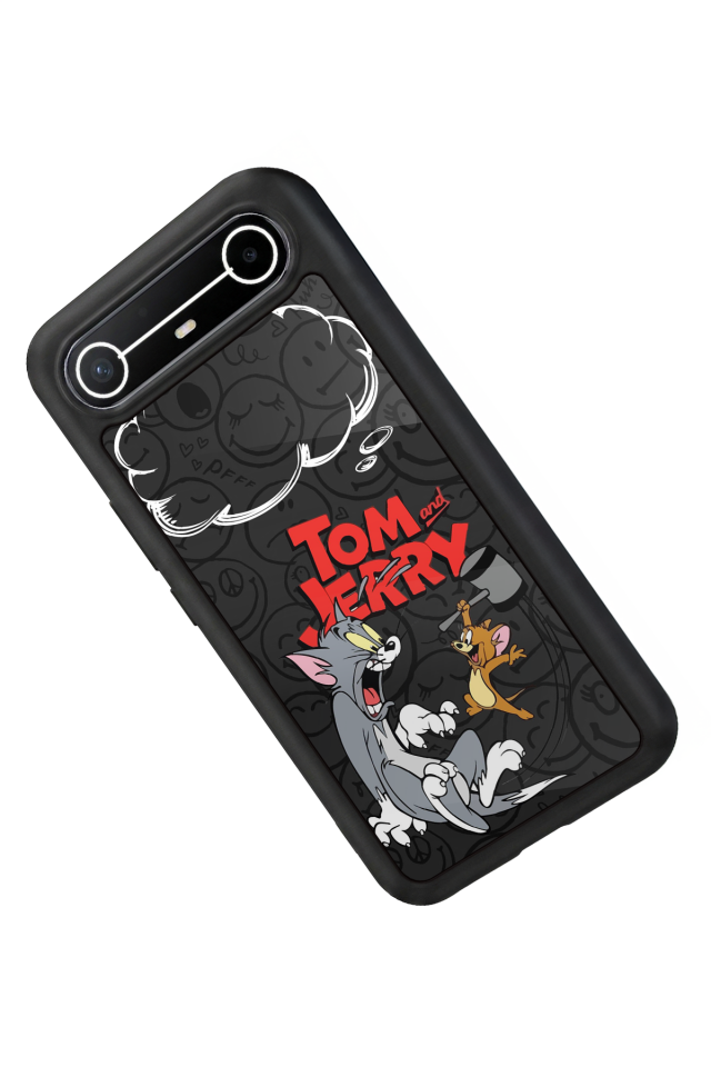 Tecno Spark Slim 5G Uyumlu Tom And Jerry Tasarımlı Glossy Premium Kılıf