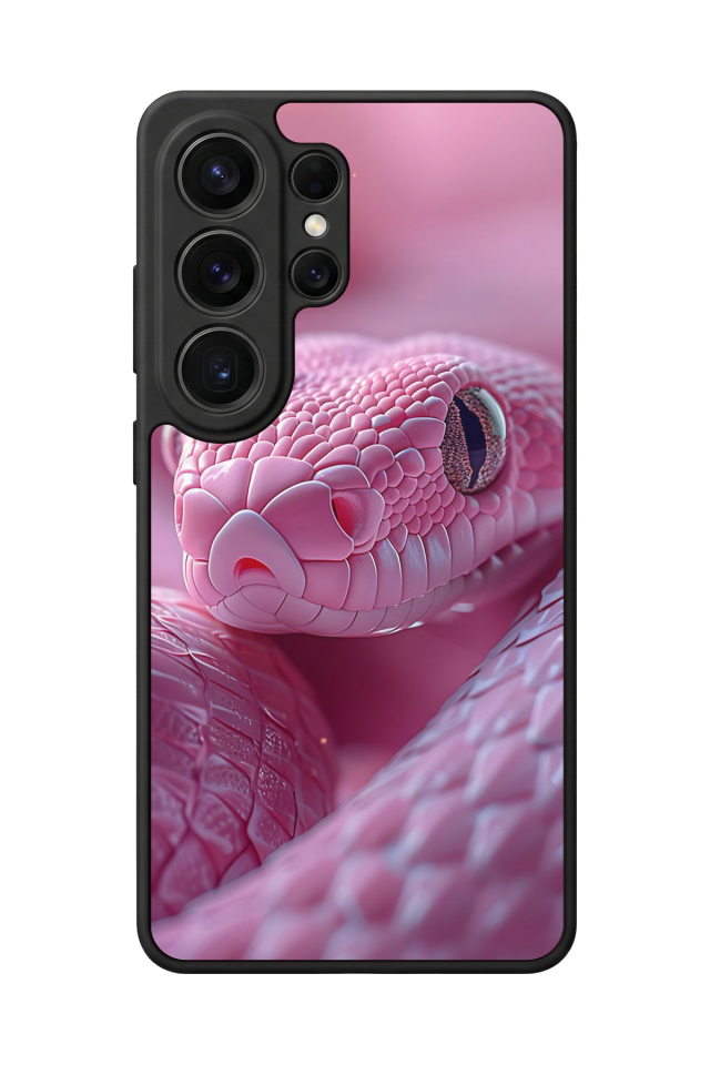 Samsung Galaxy S26 Ultra Uyumlu Yılan Tasarımlı Glossy Premium Kılıf