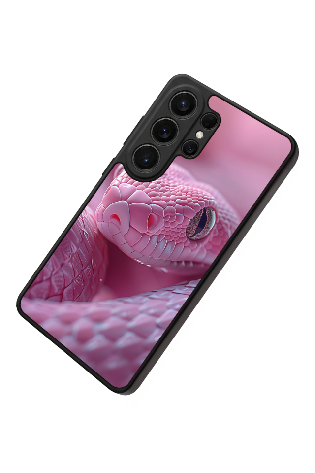 Samsung Galaxy S26 Ultra Uyumlu Yılan Tasarımlı Glossy Premium Kılıf