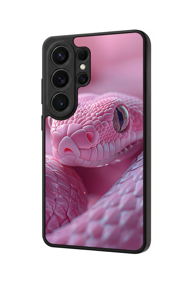 Samsung Galaxy S26 Ultra Uyumlu Yılan Tasarımlı Glossy Premium Kılıf