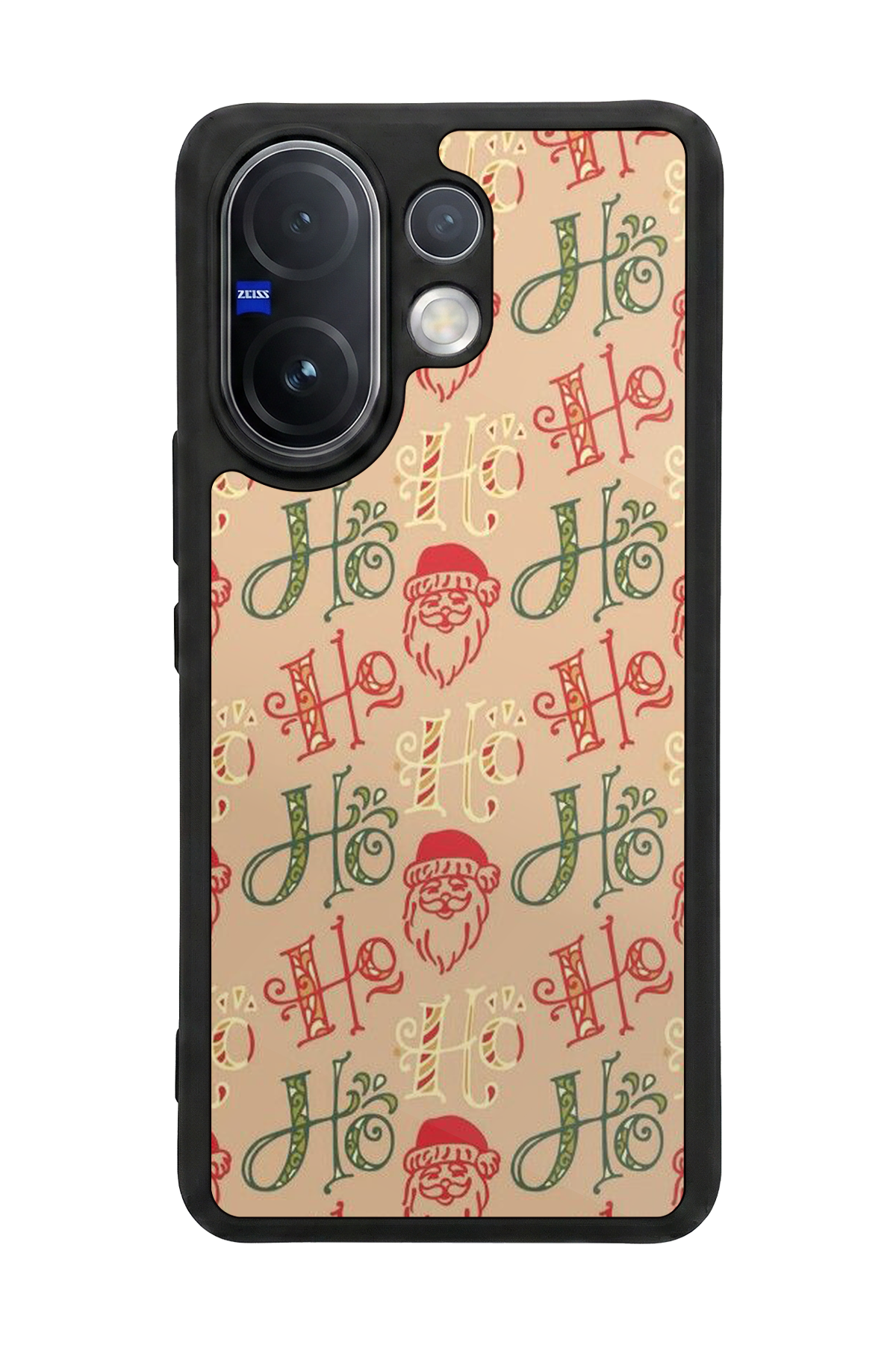 Vivo V60 Uyumlu Yilbasi Christmas Tasarımlı Glossy Premium Kılıf