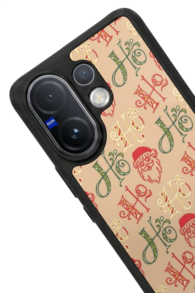 Vivo V60 Uyumlu Yilbasi Christmas Tasarımlı Glossy Premium Kılıf