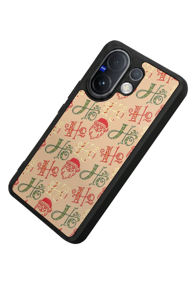 Vivo V60 Uyumlu Yilbasi Christmas Tasarımlı Glossy Premium Kılıf