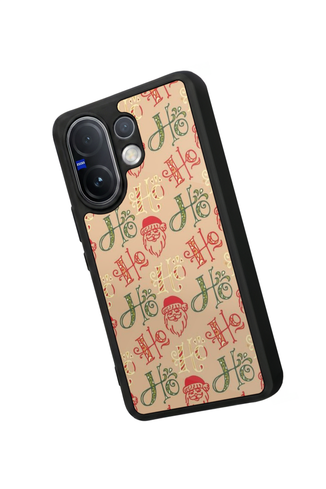 Vivo V60 Uyumlu Yilbasi Christmas Tasarımlı Glossy Premium Kılıf