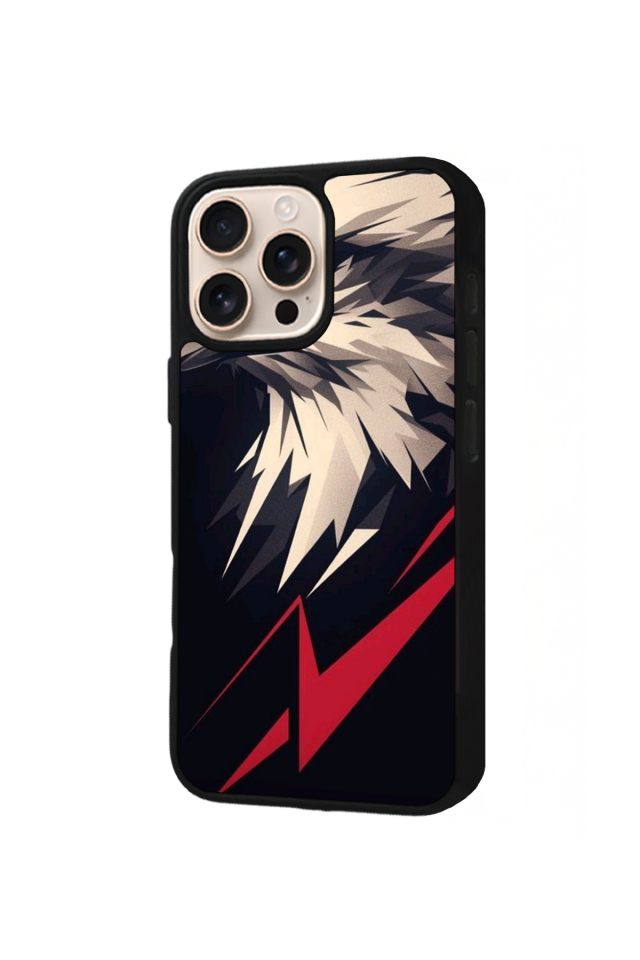 iPhone 15 Pro Uyumlu Besiktas Tasarımlı Glossy Premium Kılıf