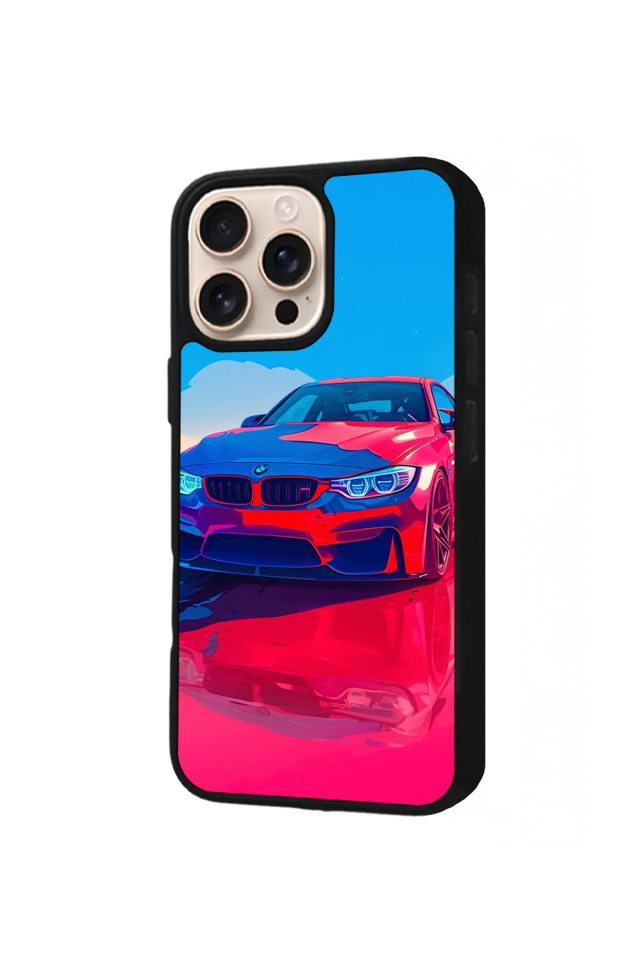 iPhone 16 Pro Uyumlu BMW Tasarımlı Glossy Premium Kılıf