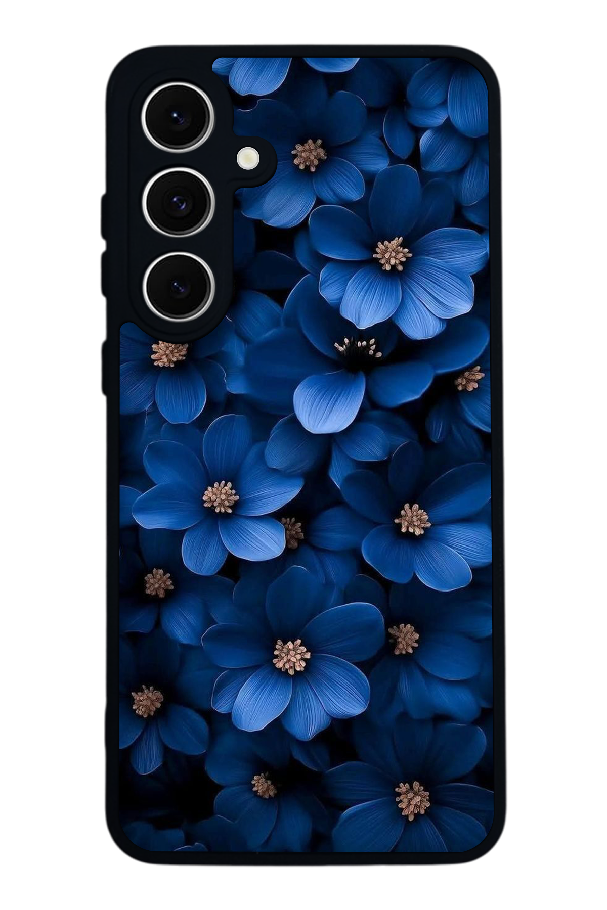 Samsung Galaxy S24 FE Uyumlu Cicek Tasarımlı Glossy Premium Kılıf