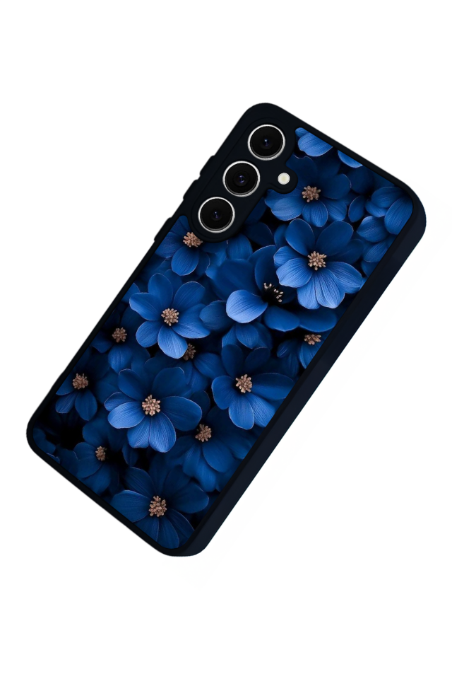 Samsung Galaxy S24 FE Uyumlu Cicek Tasarımlı Glossy Premium Kılıf