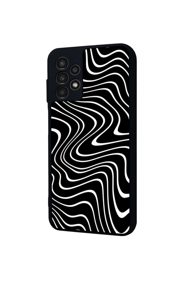 Samsung Galaxy A13 Uyumlu Çizgi Sanatı Tasarımlı Glossy Premium Kılıf
