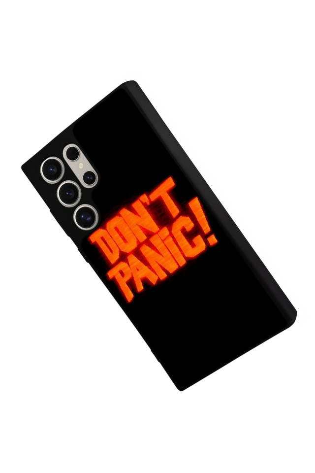 Samsung Galaxy S22 Ultra Uyumlu Dont Stop Tasarımlı Glossy Premium Kılıf