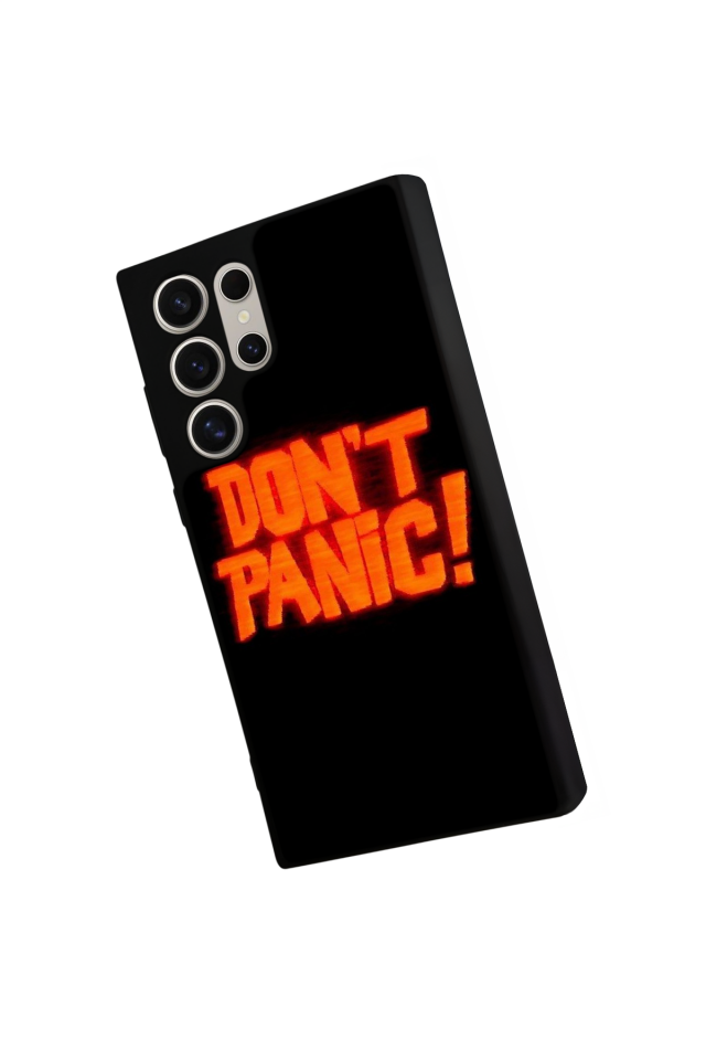Samsung Galaxy S22 Ultra Uyumlu Dont Stop Tasarımlı Glossy Premium Kılıf
