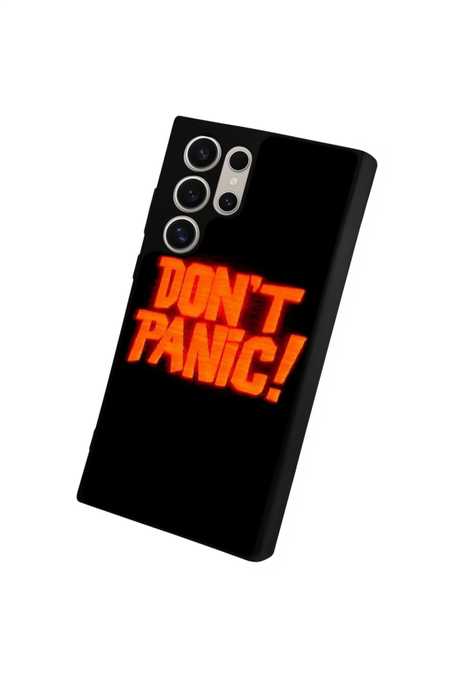 Samsung Galaxy S22 Ultra Uyumlu Dont Stop Tasarımlı Glossy Premium Kılıf