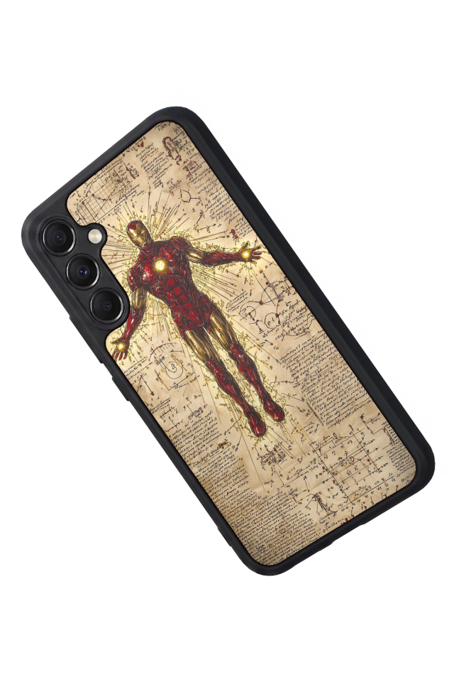 Samsung Galaxy M34 Uyumlu Iron Man ( Demir Adam ) Tasarımlı Glossy Premium Kılıf