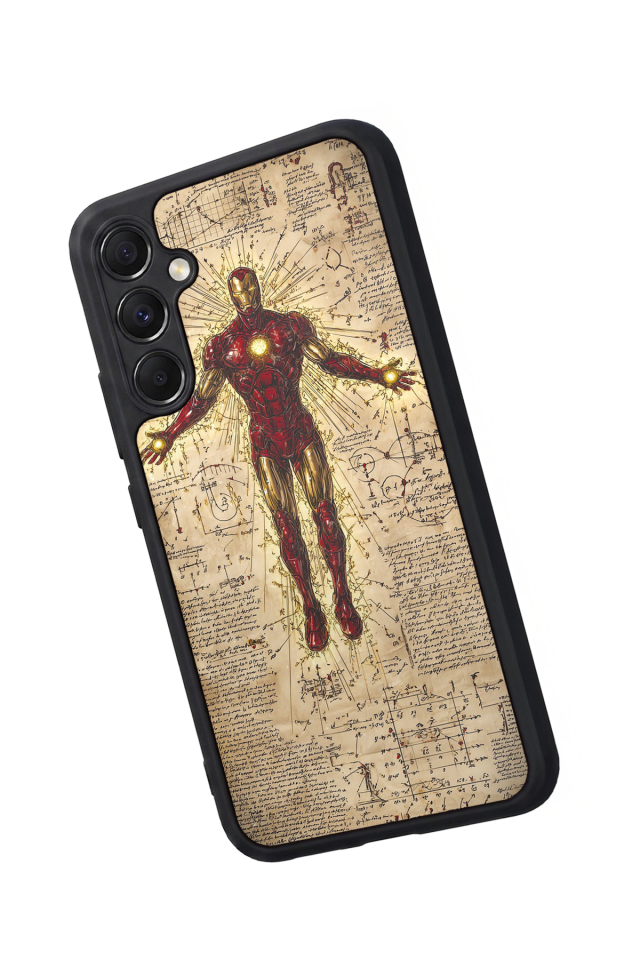 Samsung Galaxy M34 Uyumlu Iron Man ( Demir Adam ) Tasarımlı Glossy Premium Kılıf