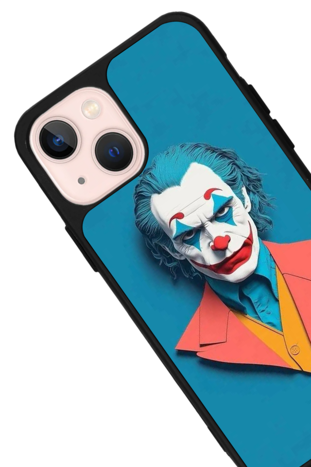 iPhone 13 Mini Uyumlu Joker Tasarımlı Glossy Premium Kılıf