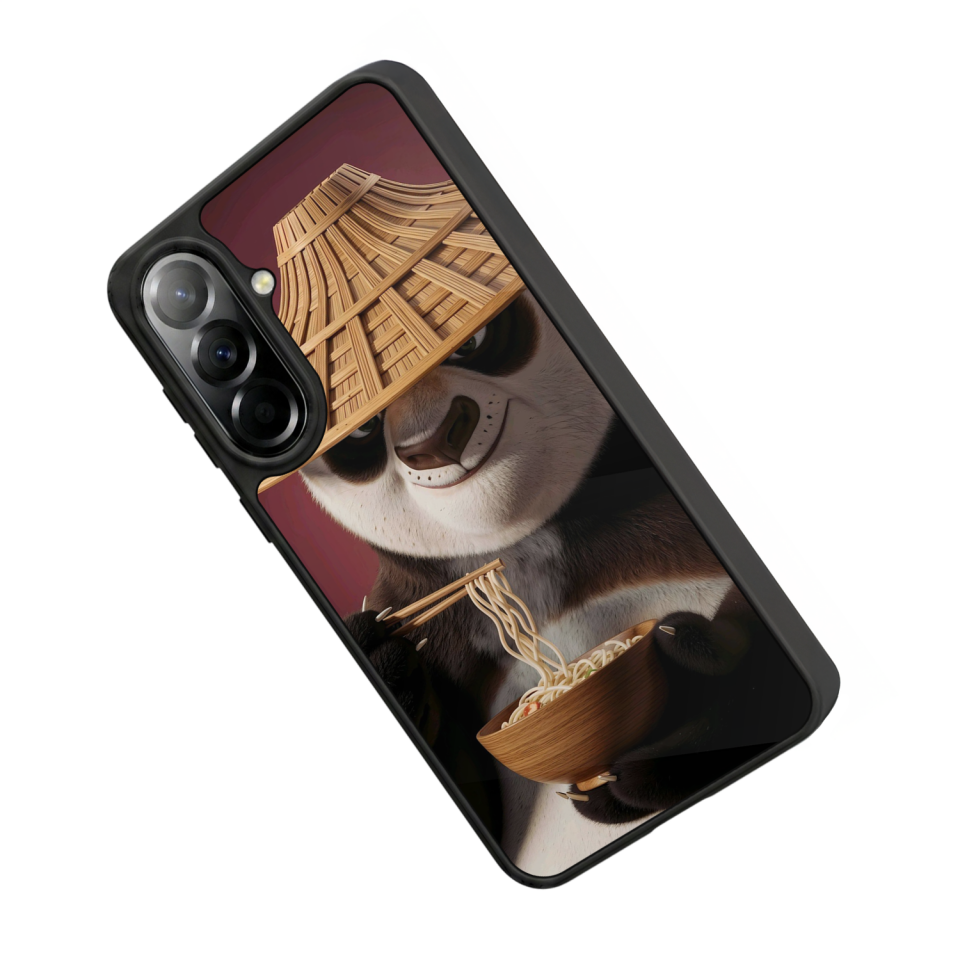Samsung Galaxy A37 Uyumlu Kung Fu Panda Tasarımlı Glossy Premium Kılıf