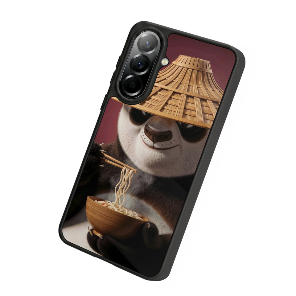 Samsung Galaxy A37 Uyumlu Kung Fu Panda Tasarımlı Glossy Premium Kılıf
