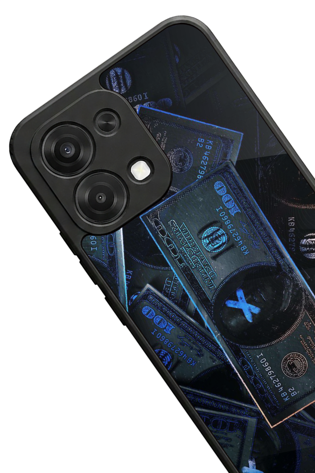 Oppo A6 Pro Uyumlu Para Tasarımlı Glossy Premium Kılıf